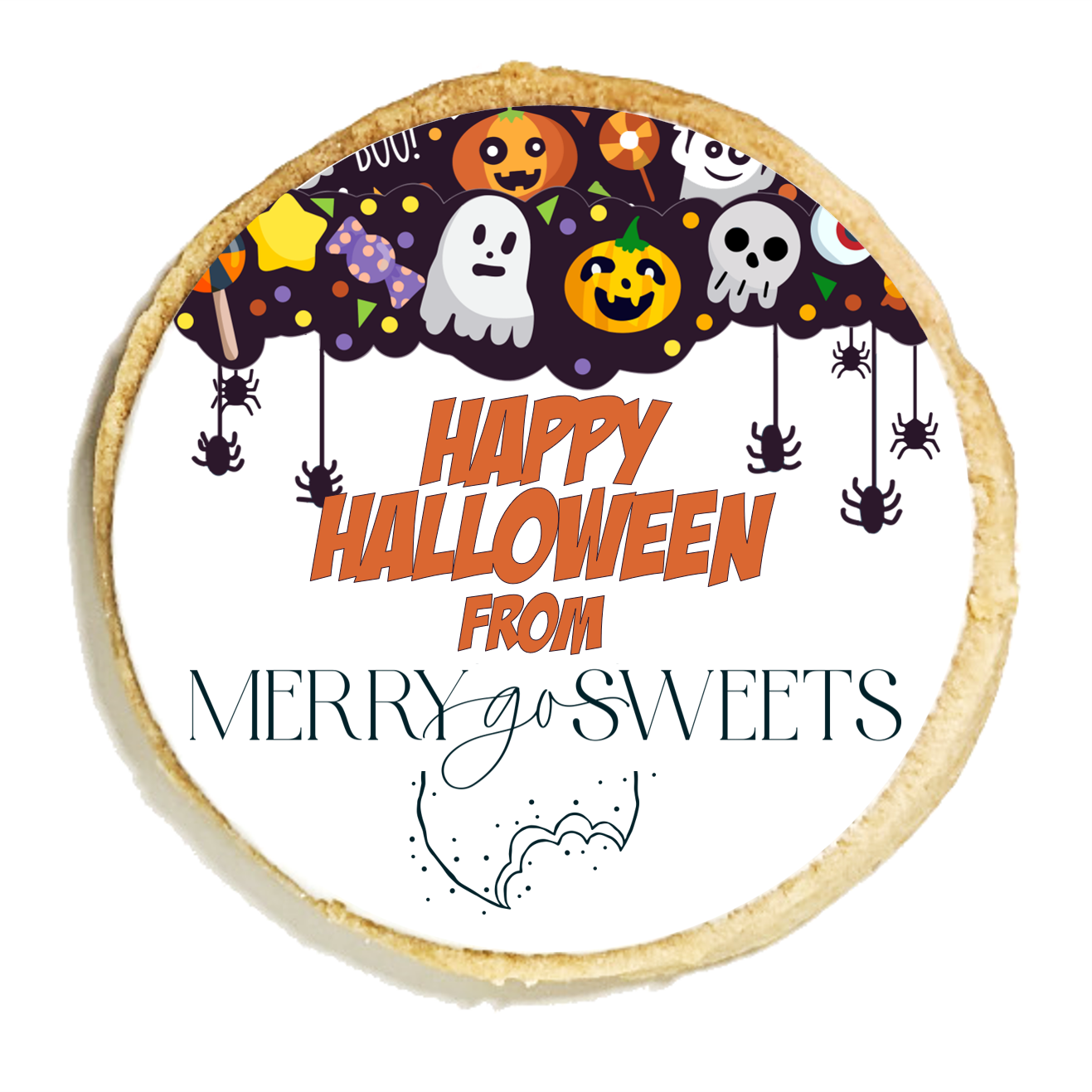 Halloween Cute Candy Logo Cookies