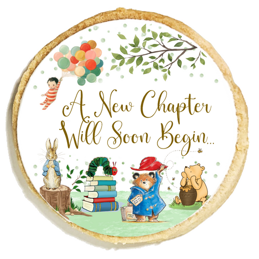 A New Chapter Storybook Character Cookies