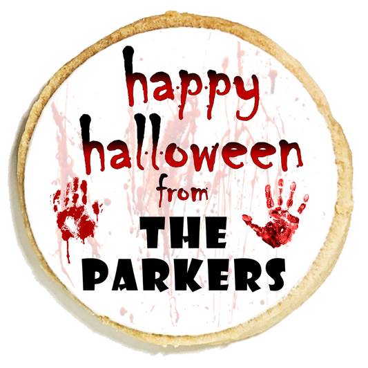 Handprint Halloween Cookies