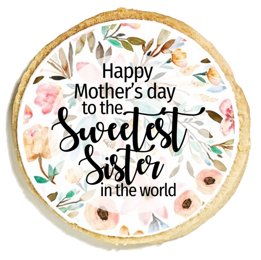 Custom Floral Mother's Day Cookies