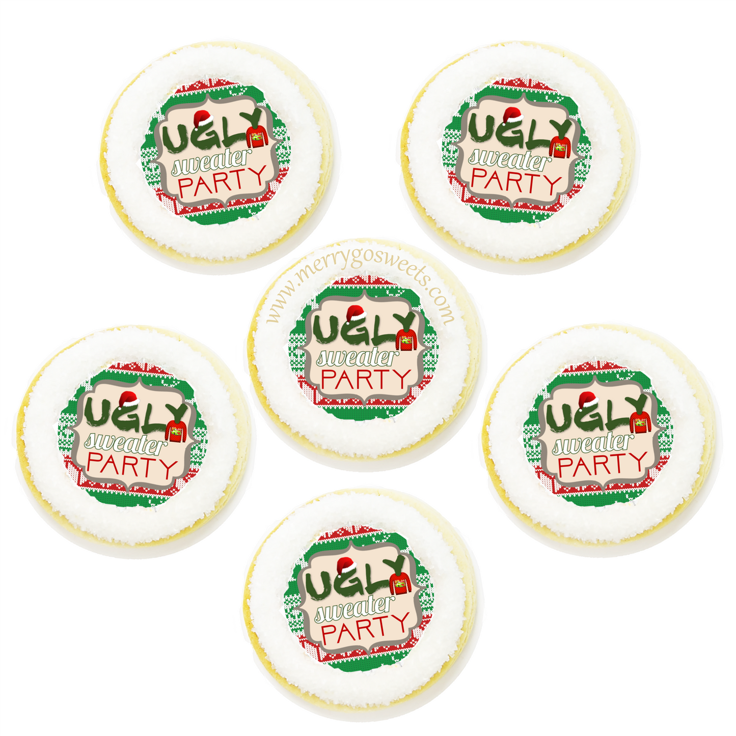 Ugly Sweater Cookies (1 Dozen)