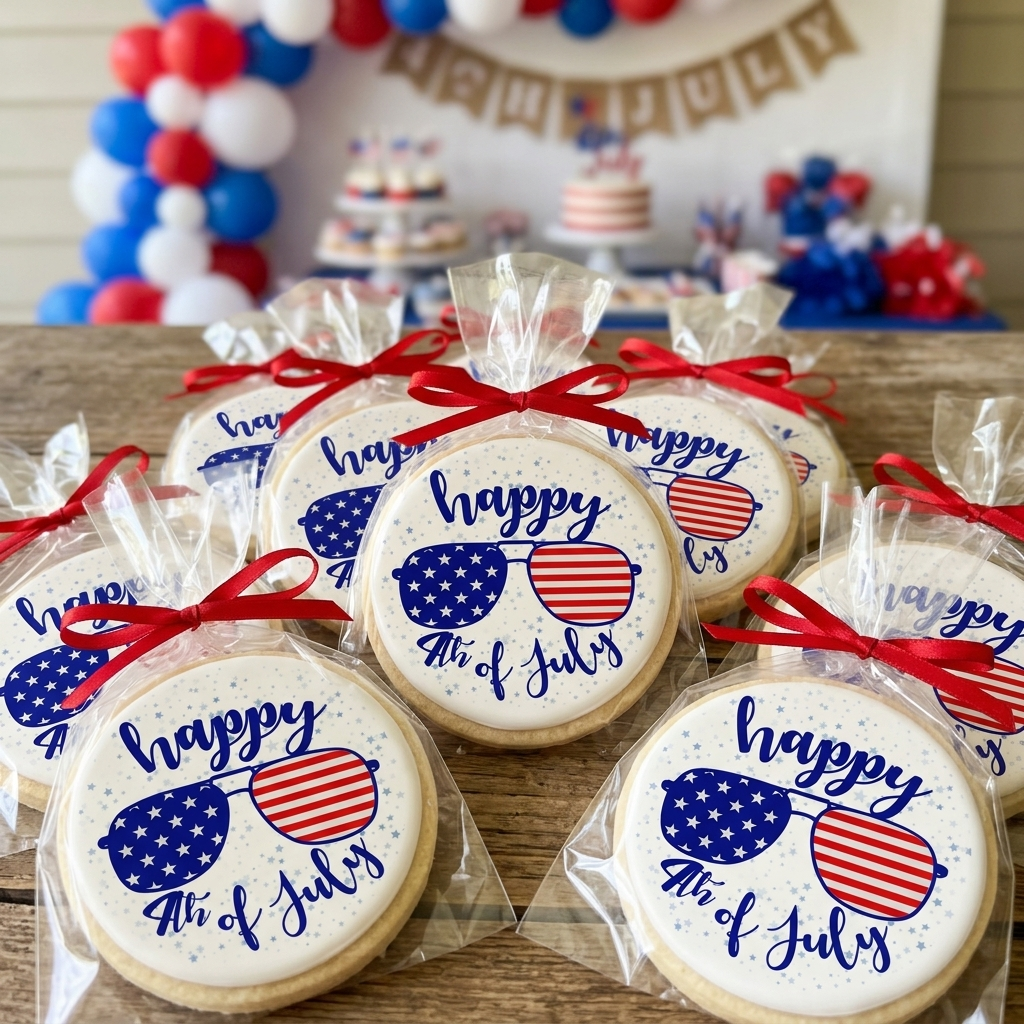 4th of July Shades Cookies