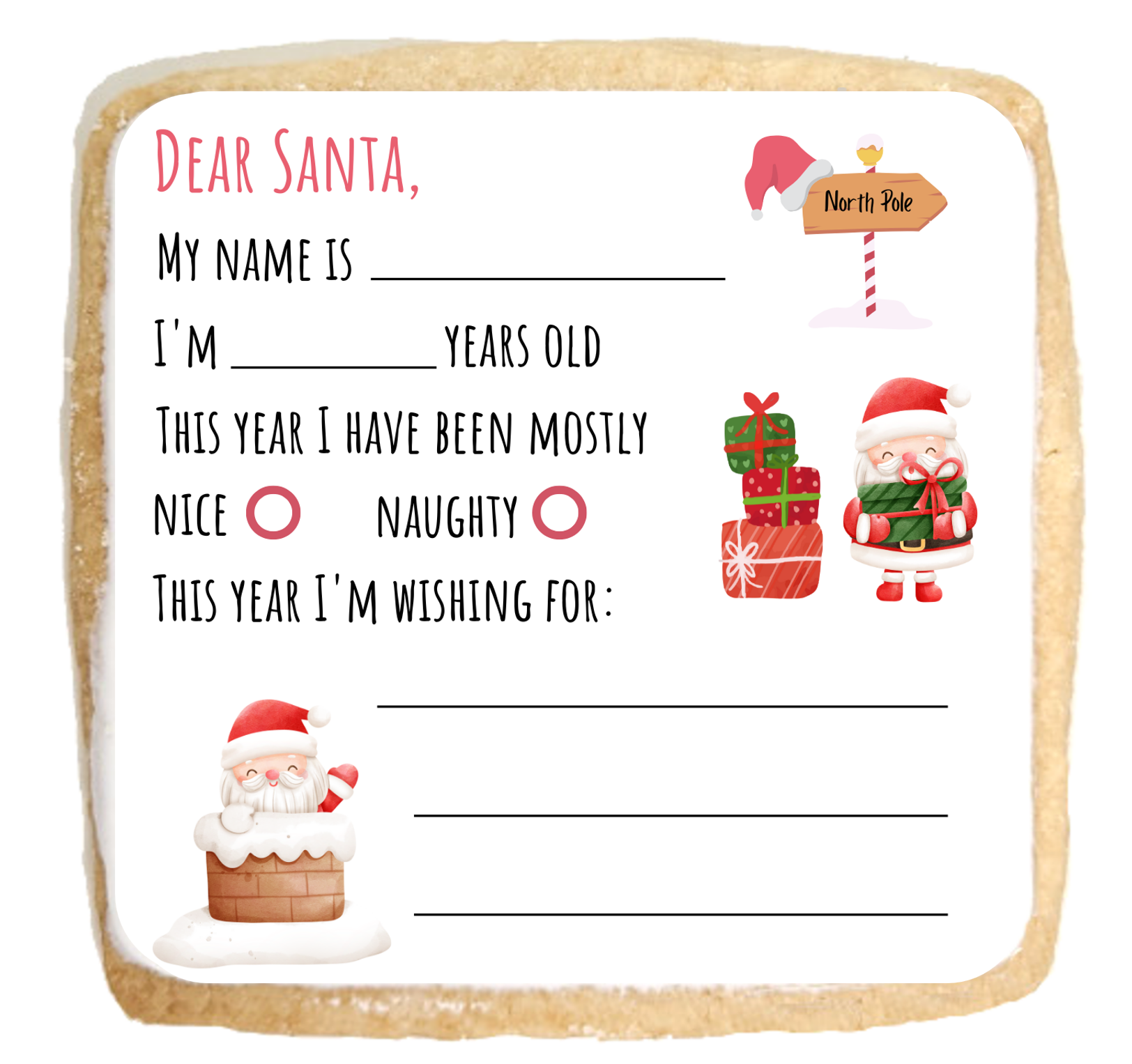 Christmas Cookie Activity Kit