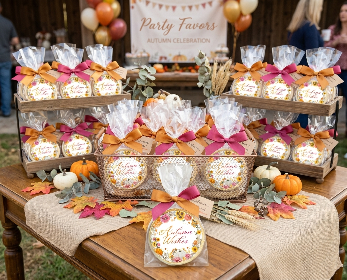 Autumn Florals Cookies