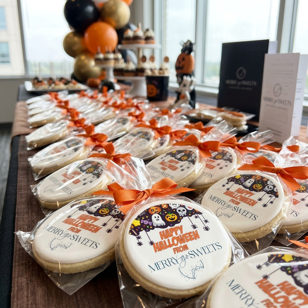 Halloween Cute Candy Logo Cookies