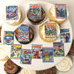 Classic Comic Book Cupcake Toppers