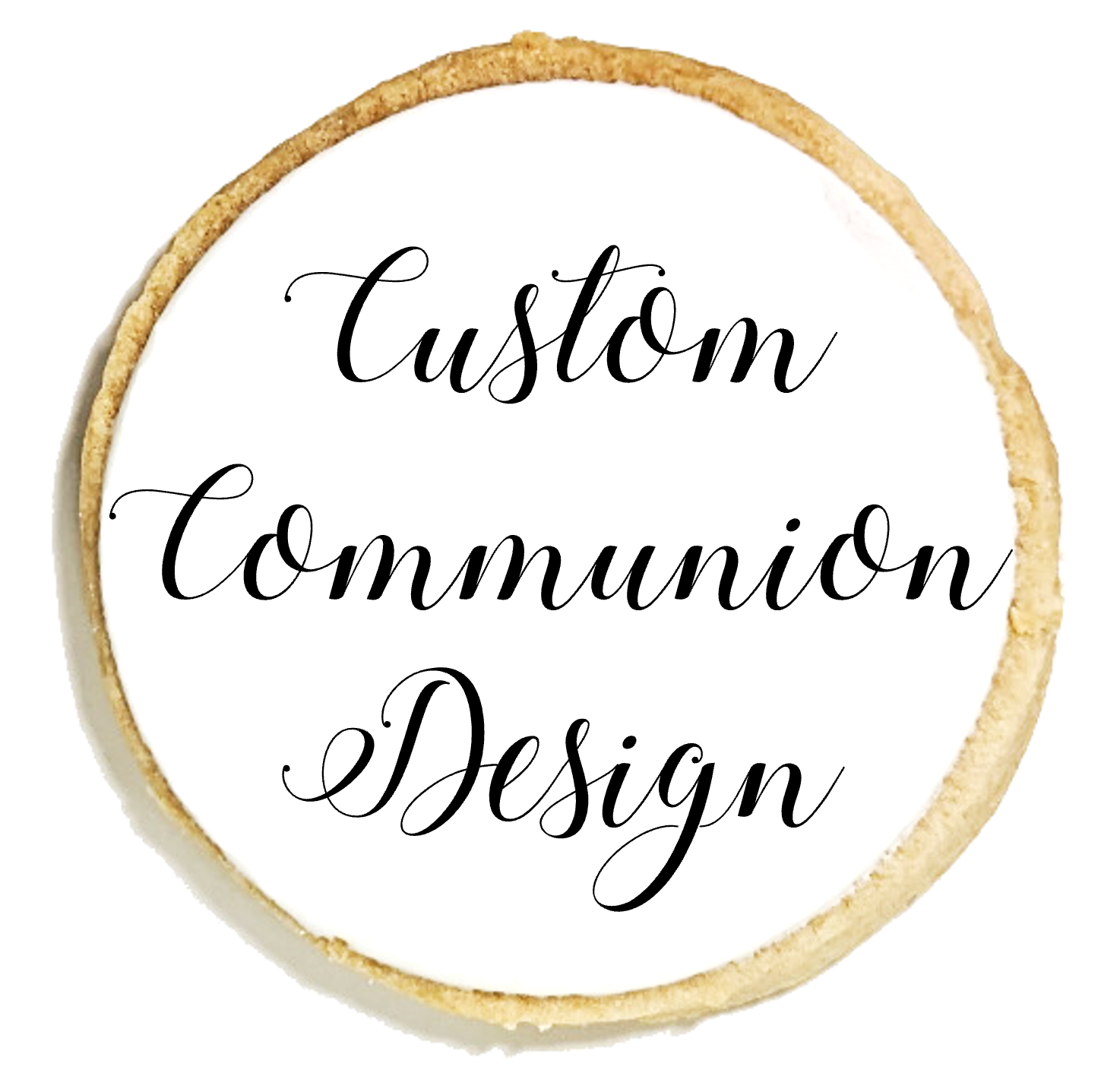 Custom Communion Design Cookies