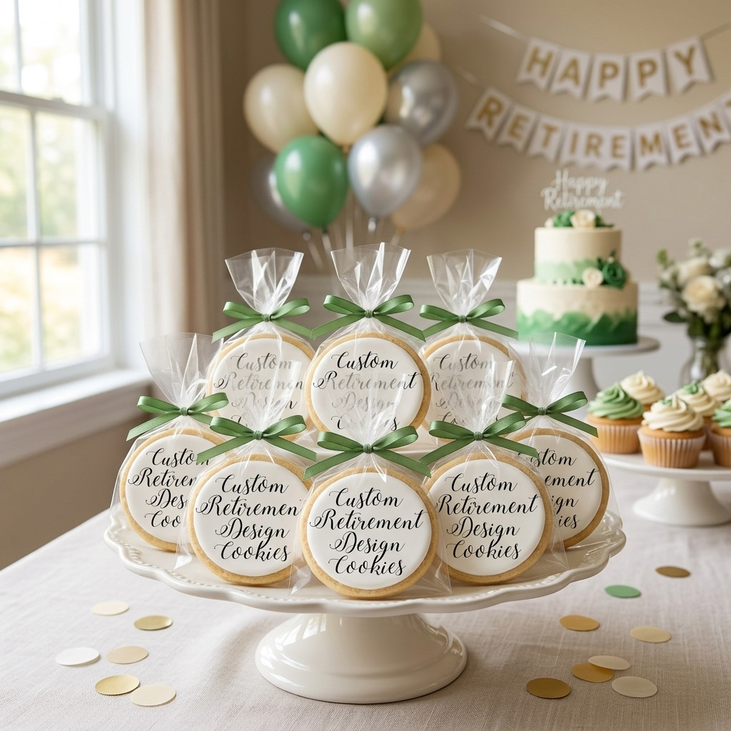 Custom Retirement Cookies