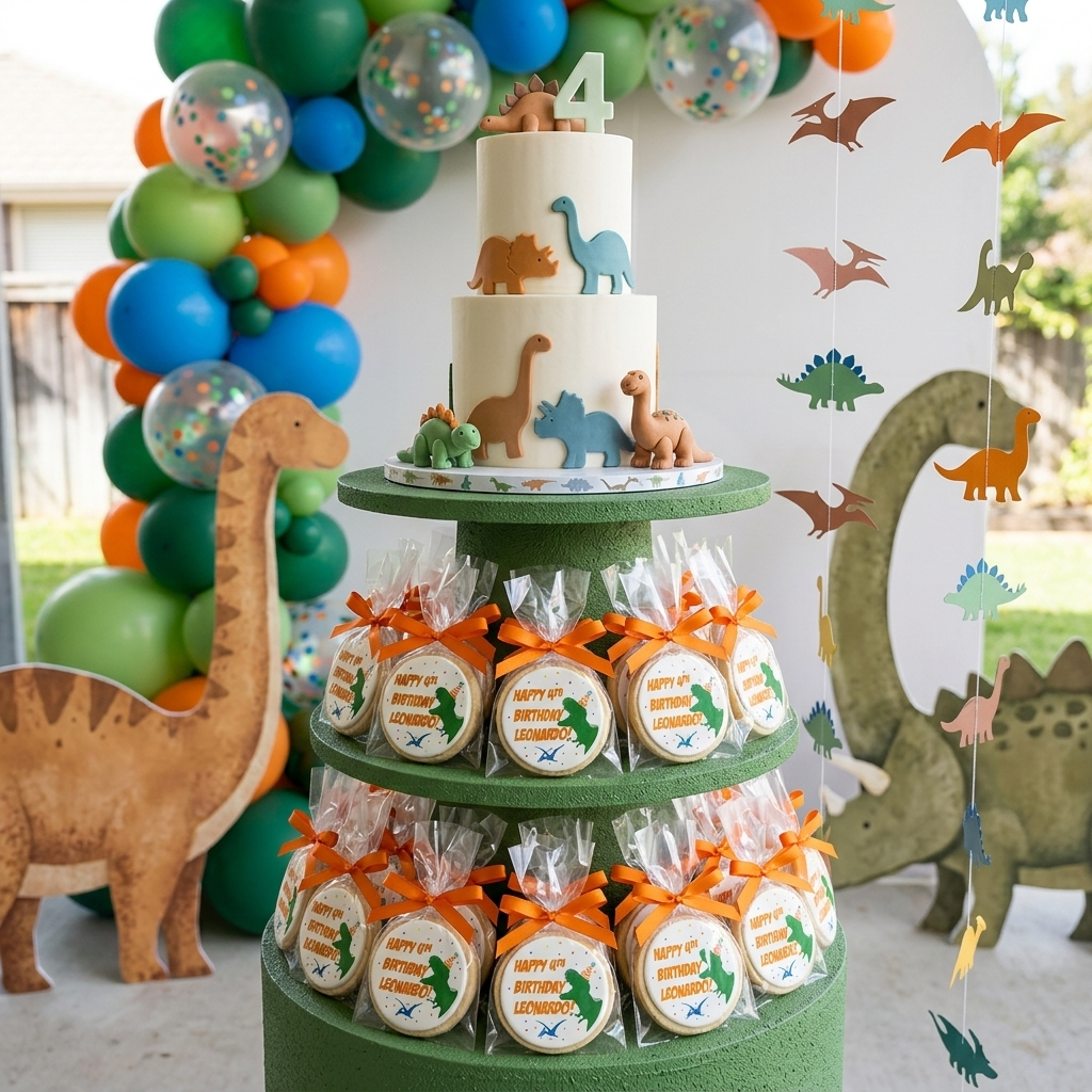 Dinosaur Cookies