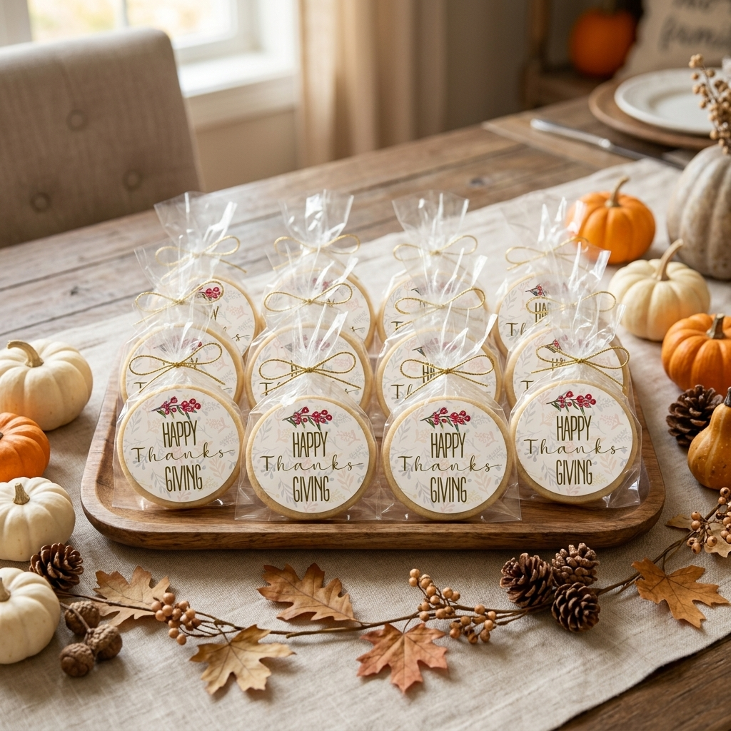 Elegant Thanksgiving Cookies