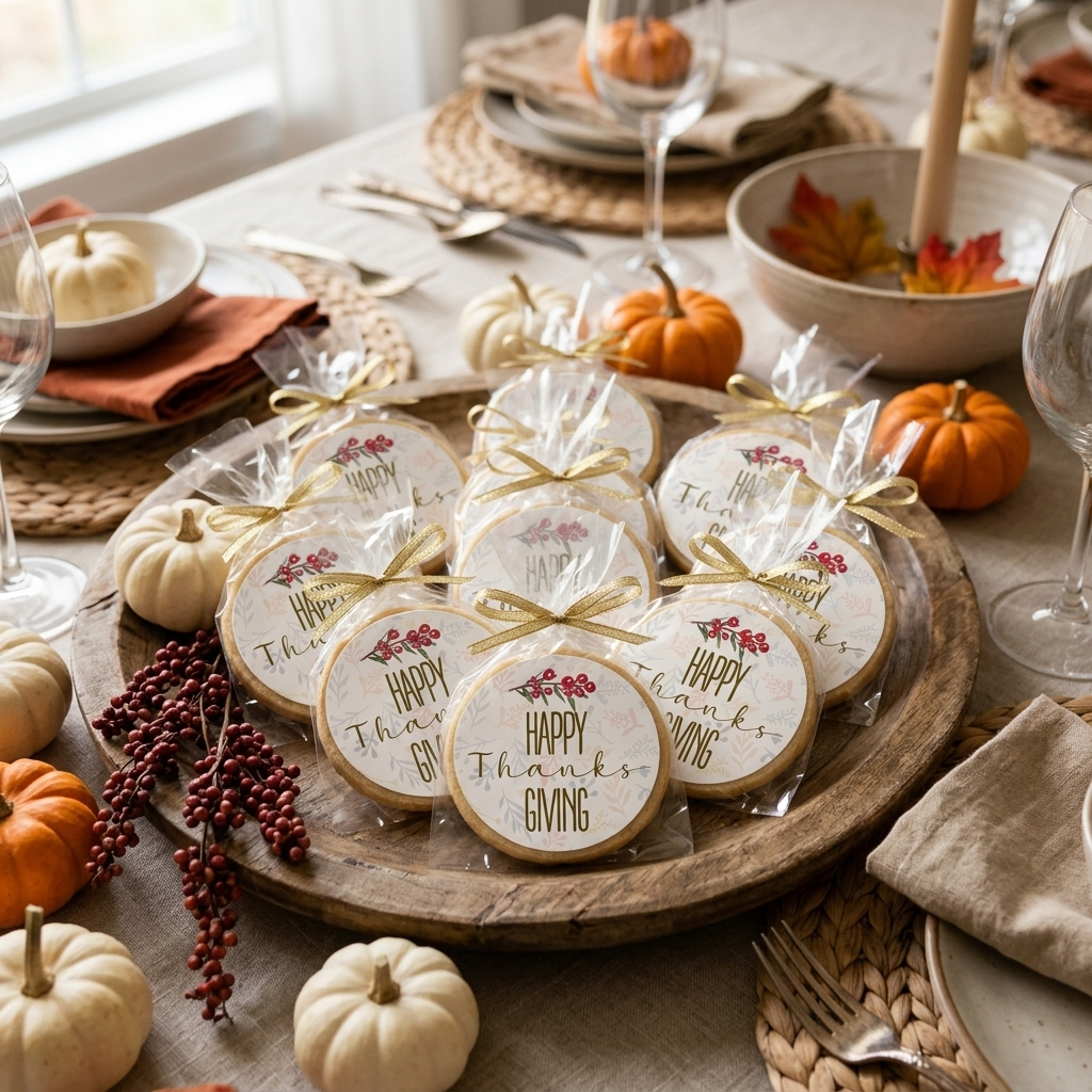 Elegant Thanksgiving Cookies