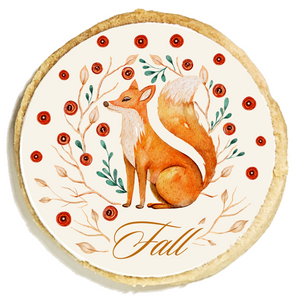 Fall Fox Cookies