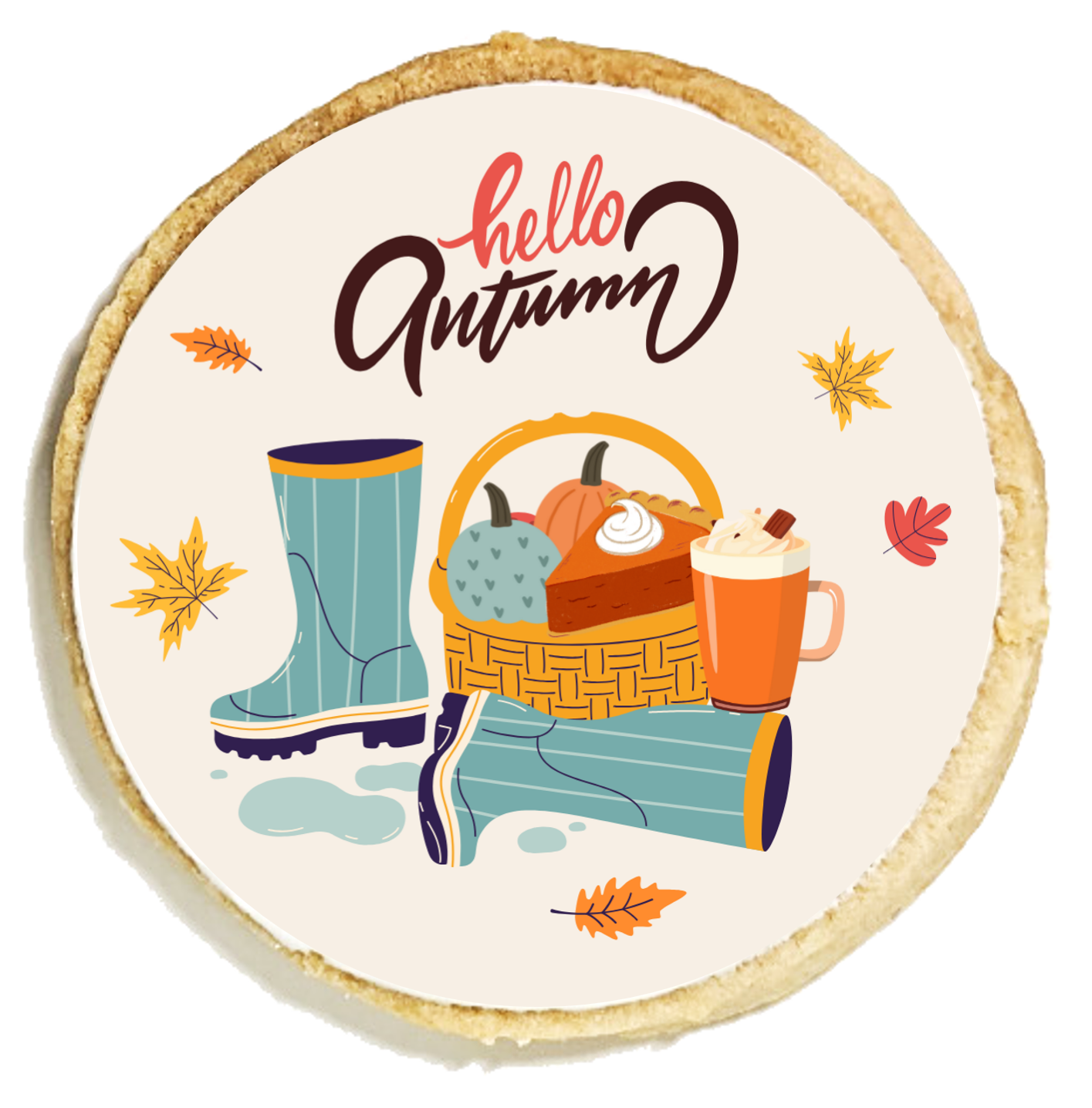 Fall Scene Cookies