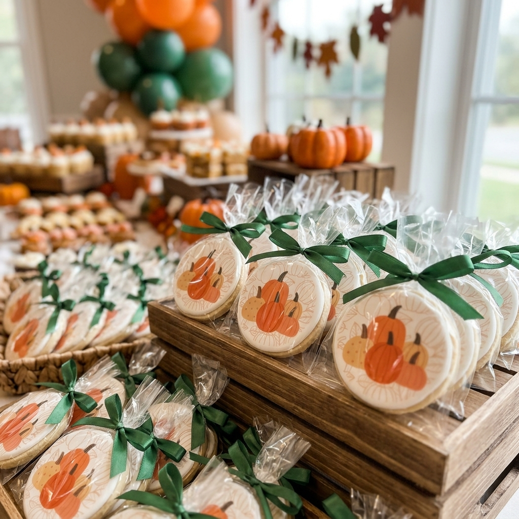 Fall Pumpkin Cookies