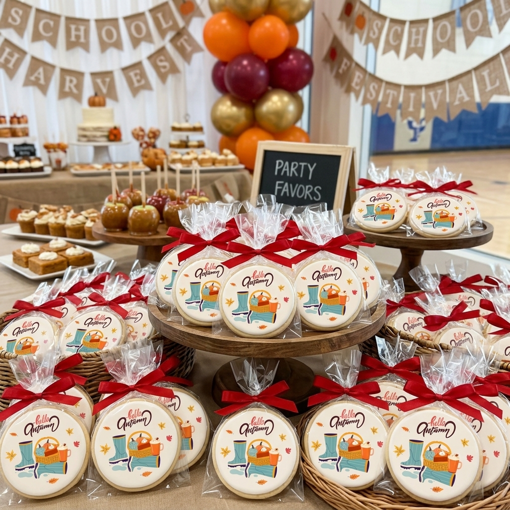 Fall Scene Cookies