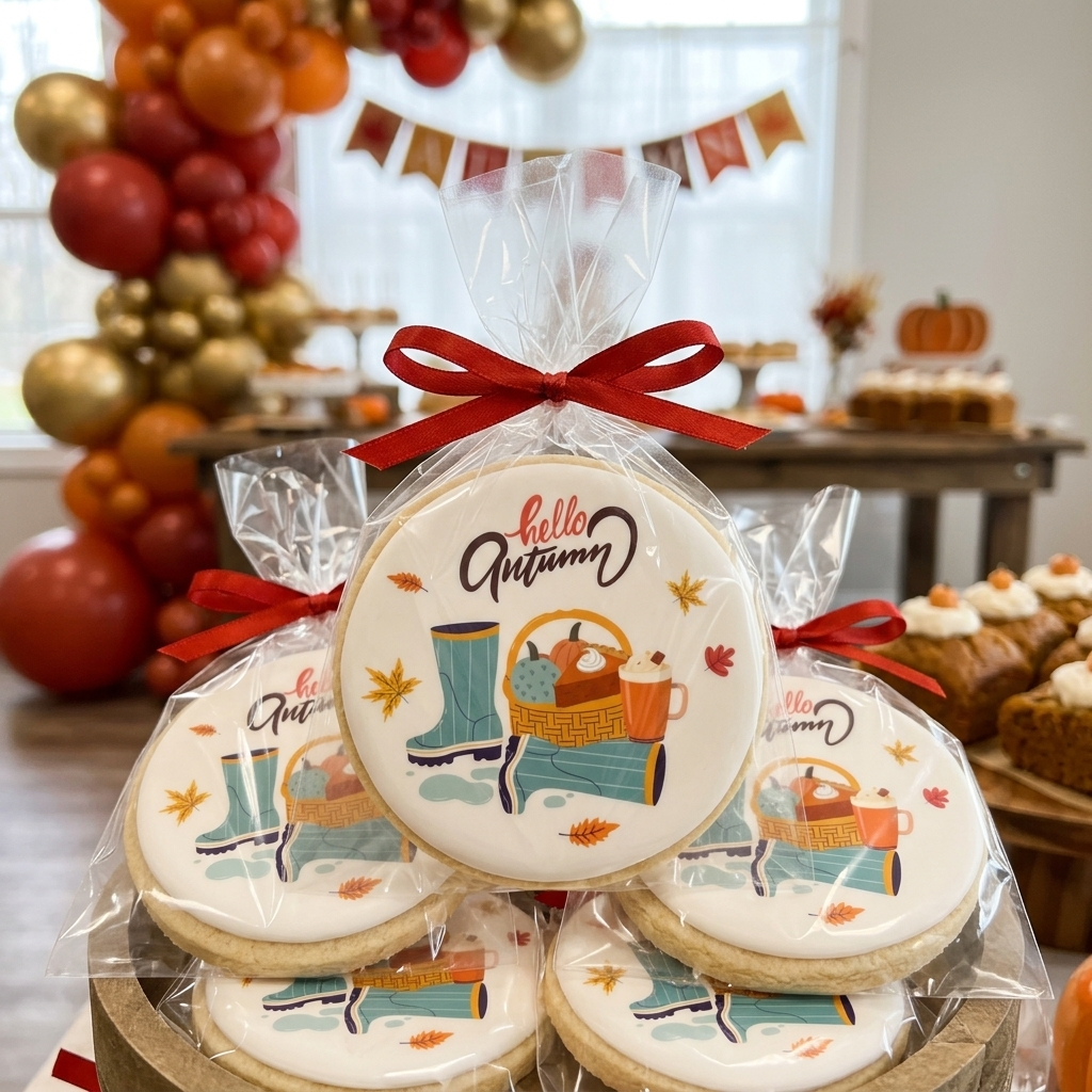 Fall Scene Cookies
