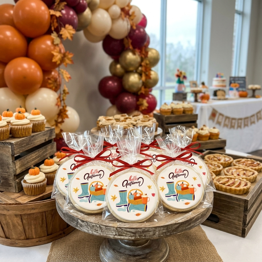 Fall Scene Cookies