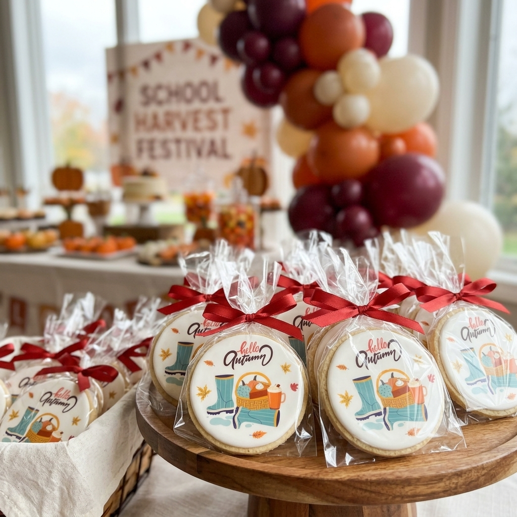 Fall Scene Cookies