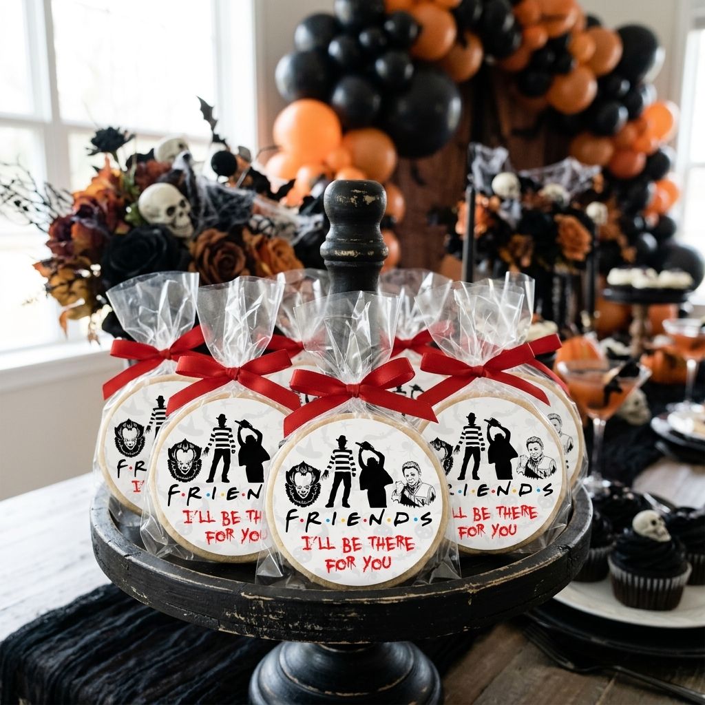 Friends Halloween Cookies