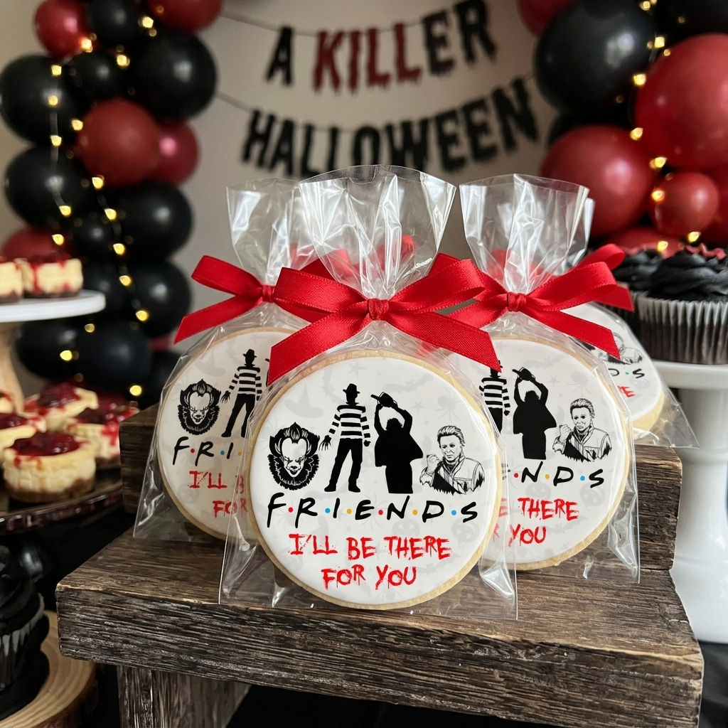 Friends Halloween Cookies