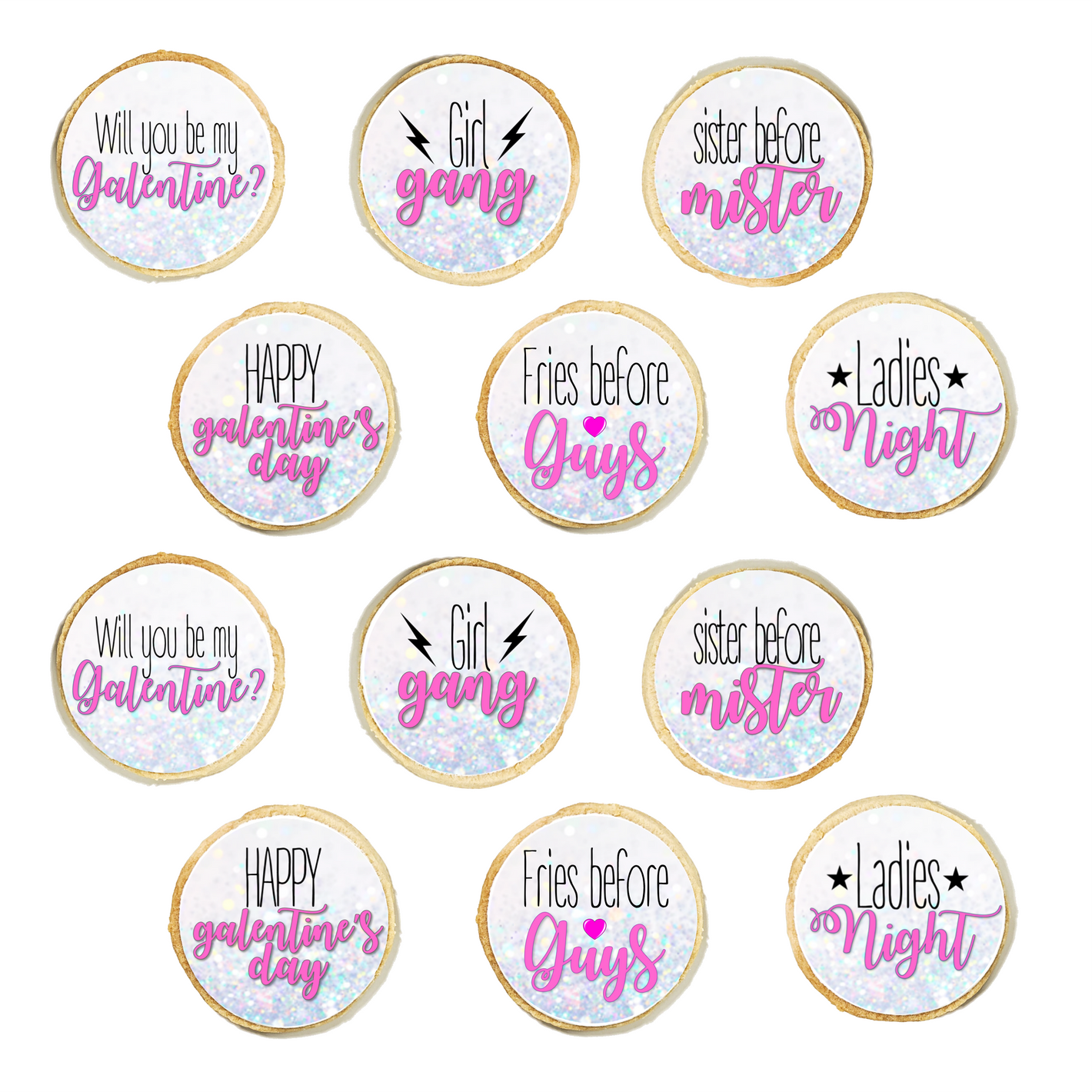 Galentine's Cookies