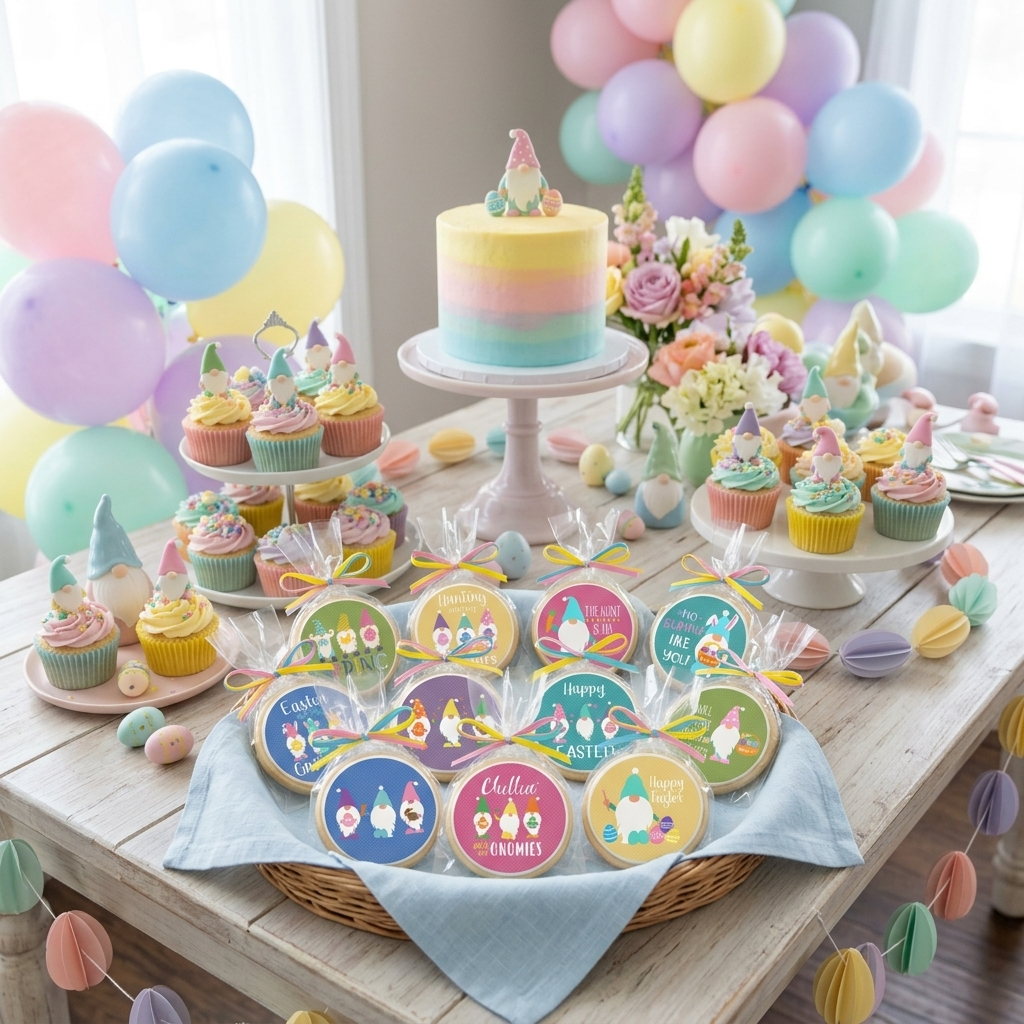Easter Gnome Cookies