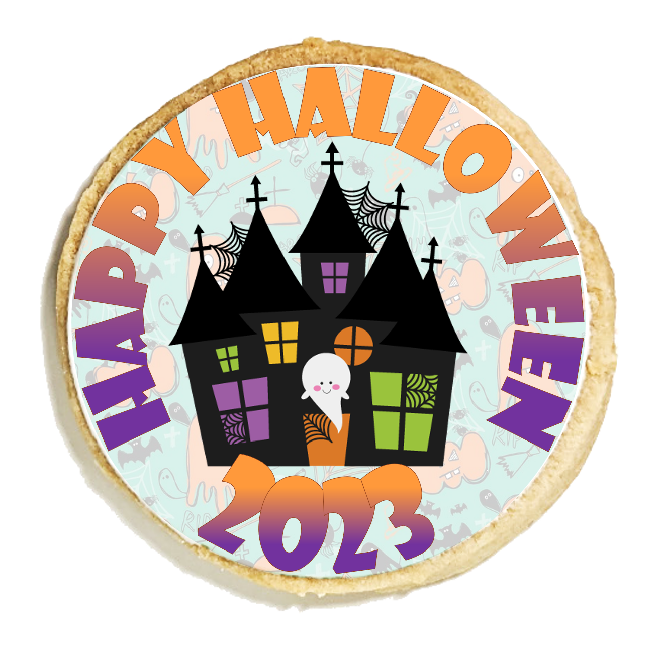 Halloween House Cookies (1 Dozen)