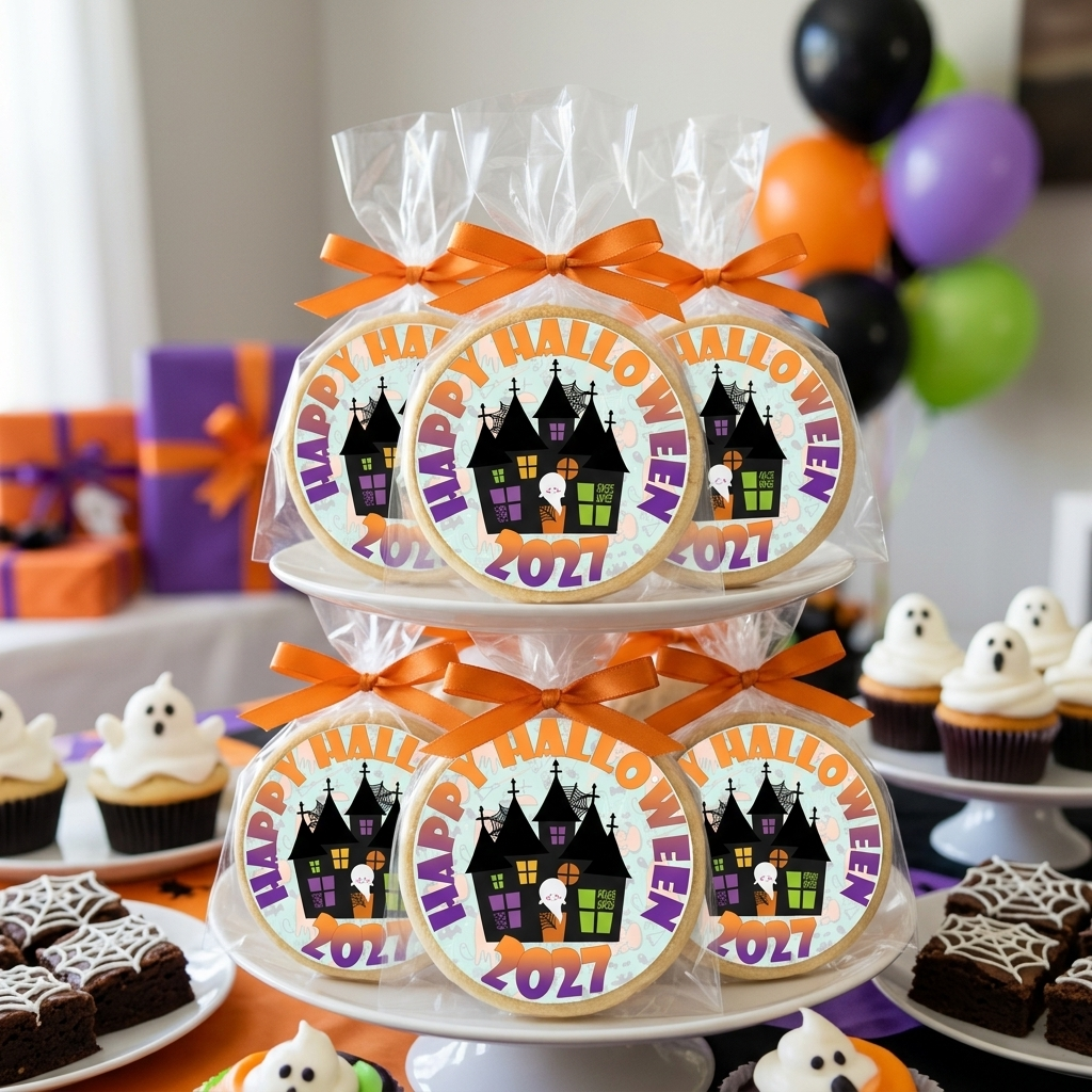 Halloween House Cookies