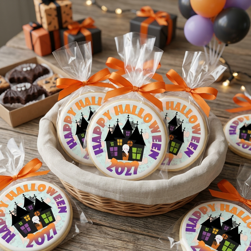 Halloween House Cookies