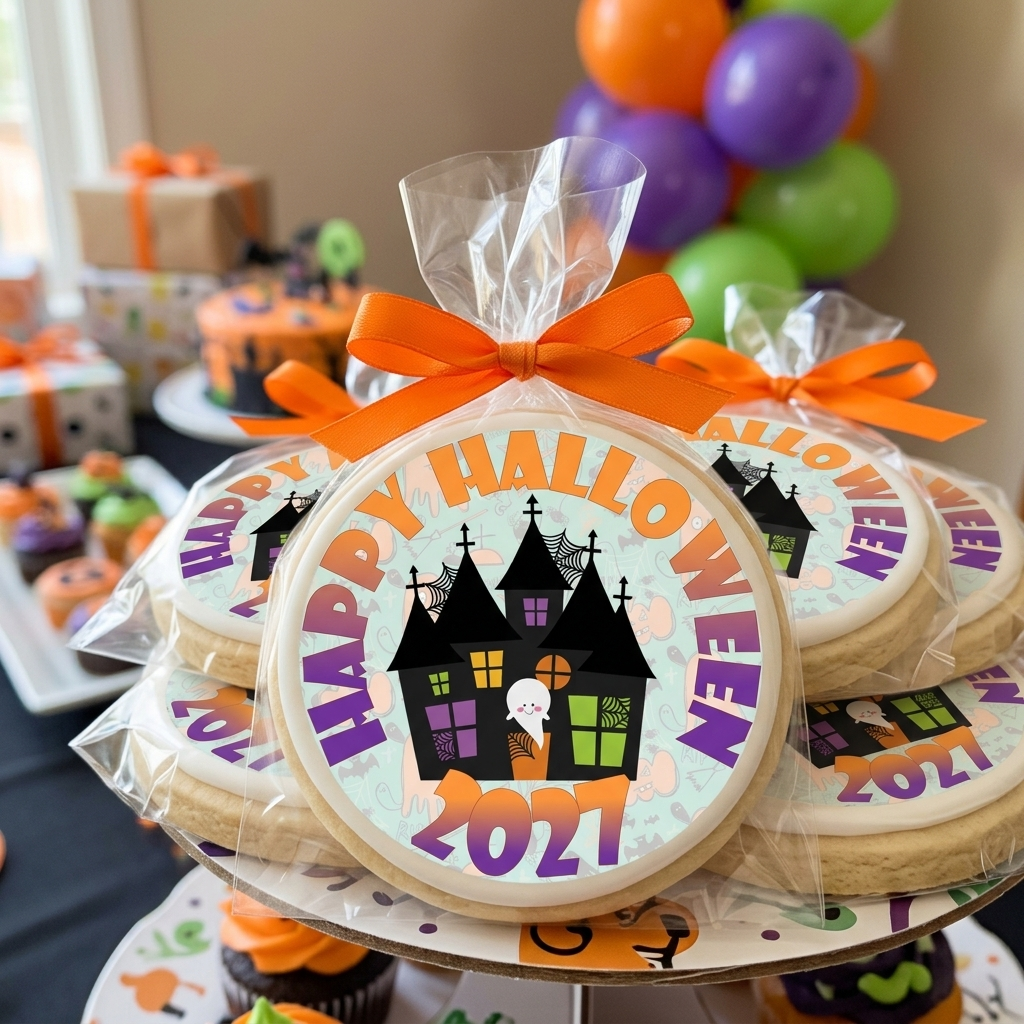 Halloween House Cookies