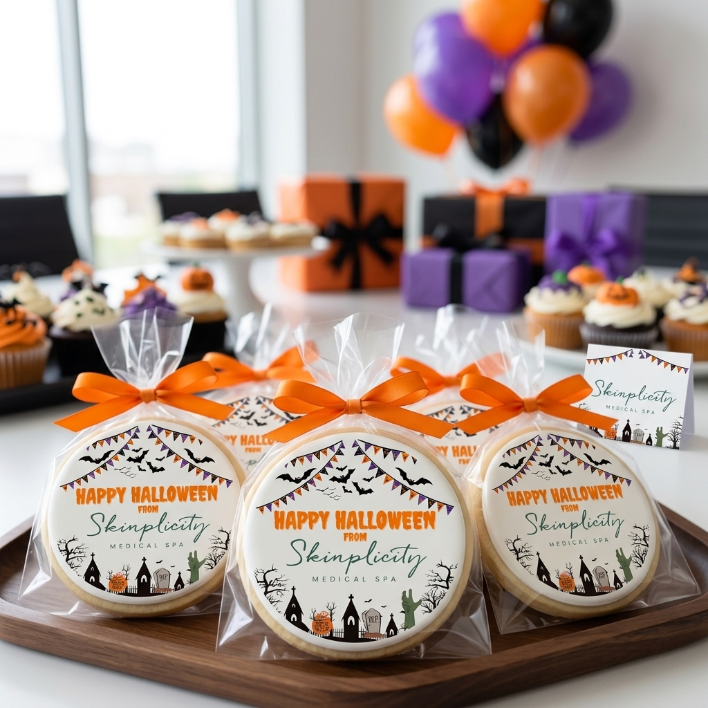 Halloween Logo Cookies
