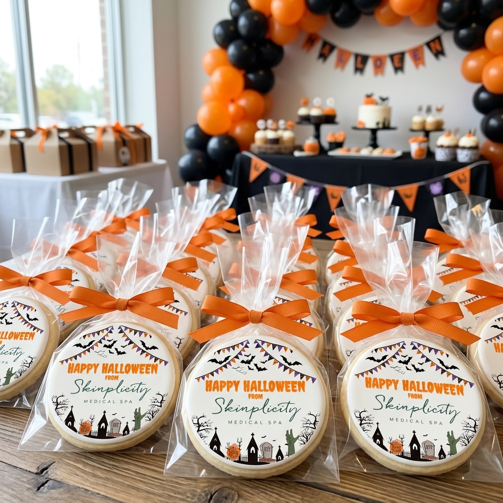 Halloween Logo Cookies