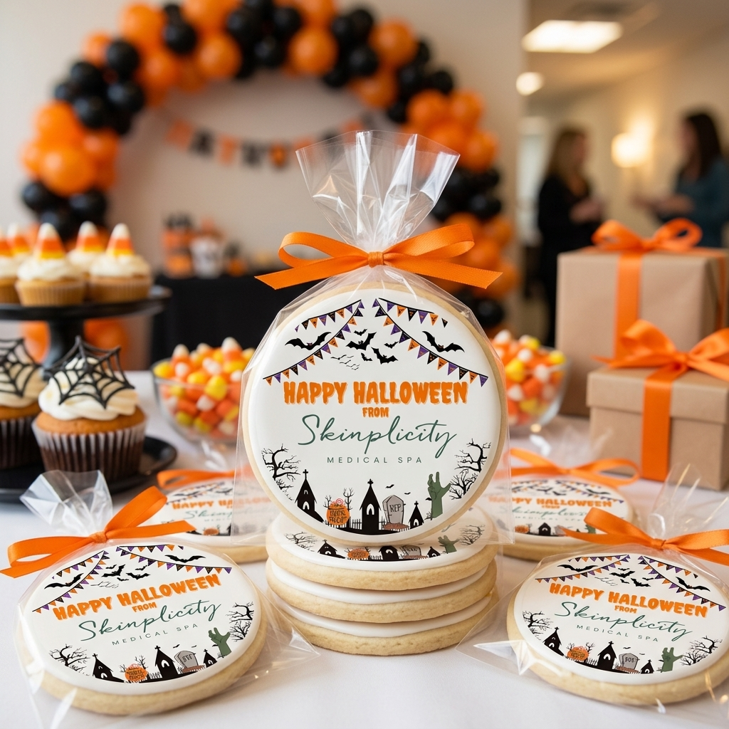 Halloween Logo Cookies