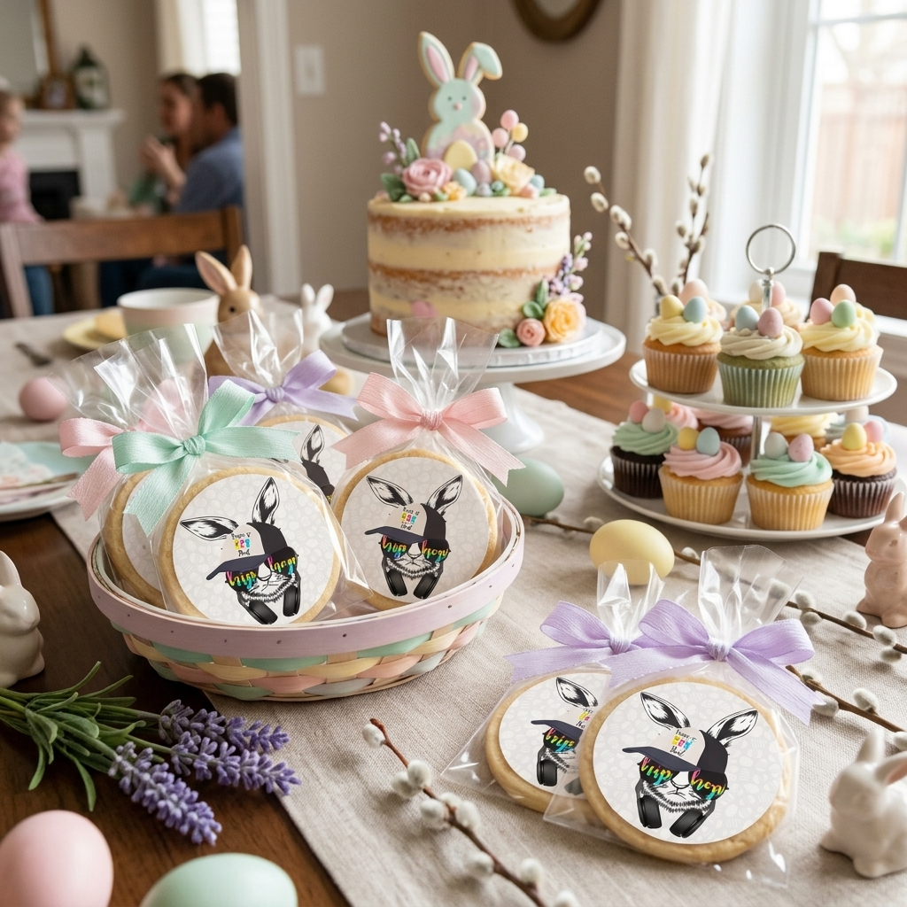 Hip Hop Bunny Cookies
