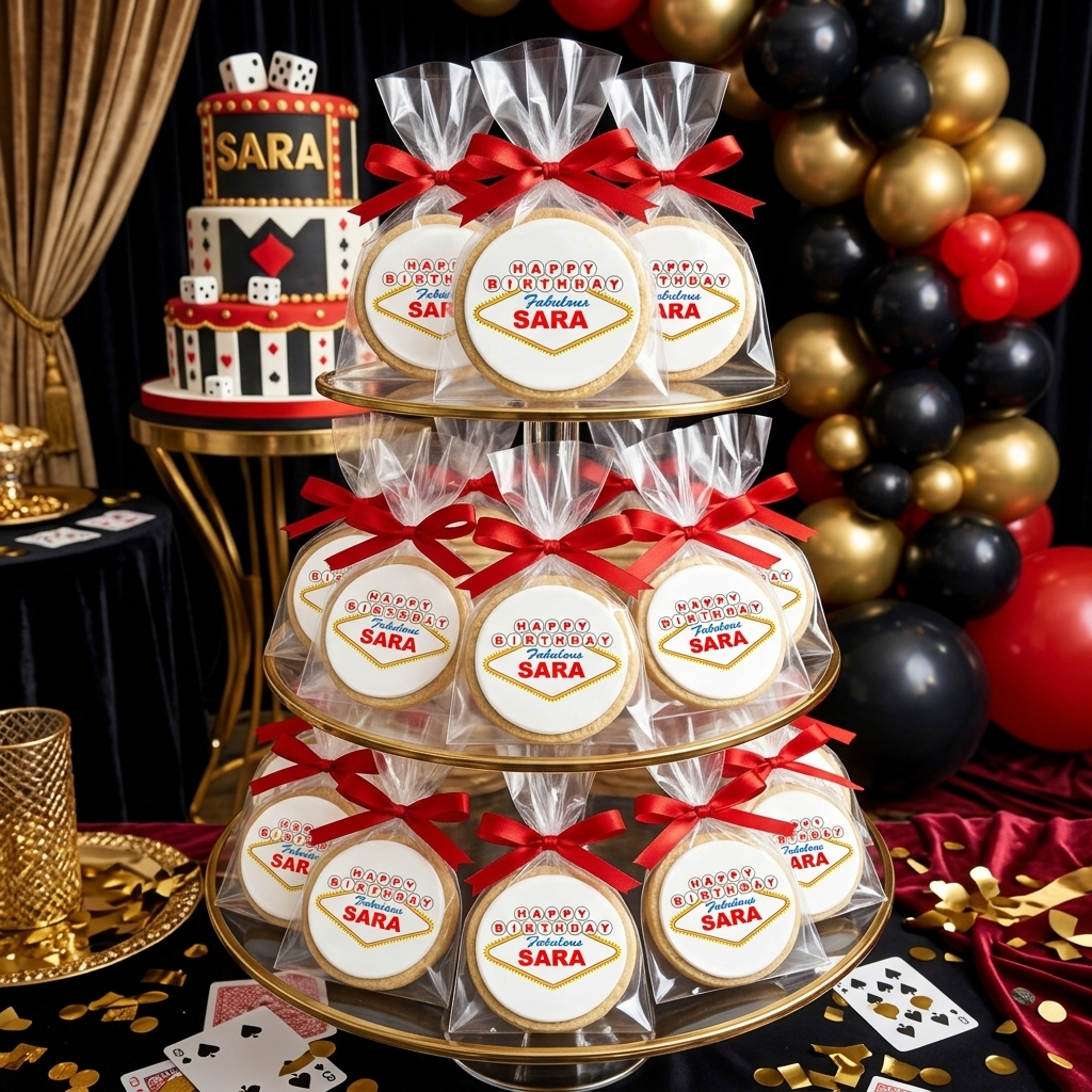 Vegas Sign Cookies
