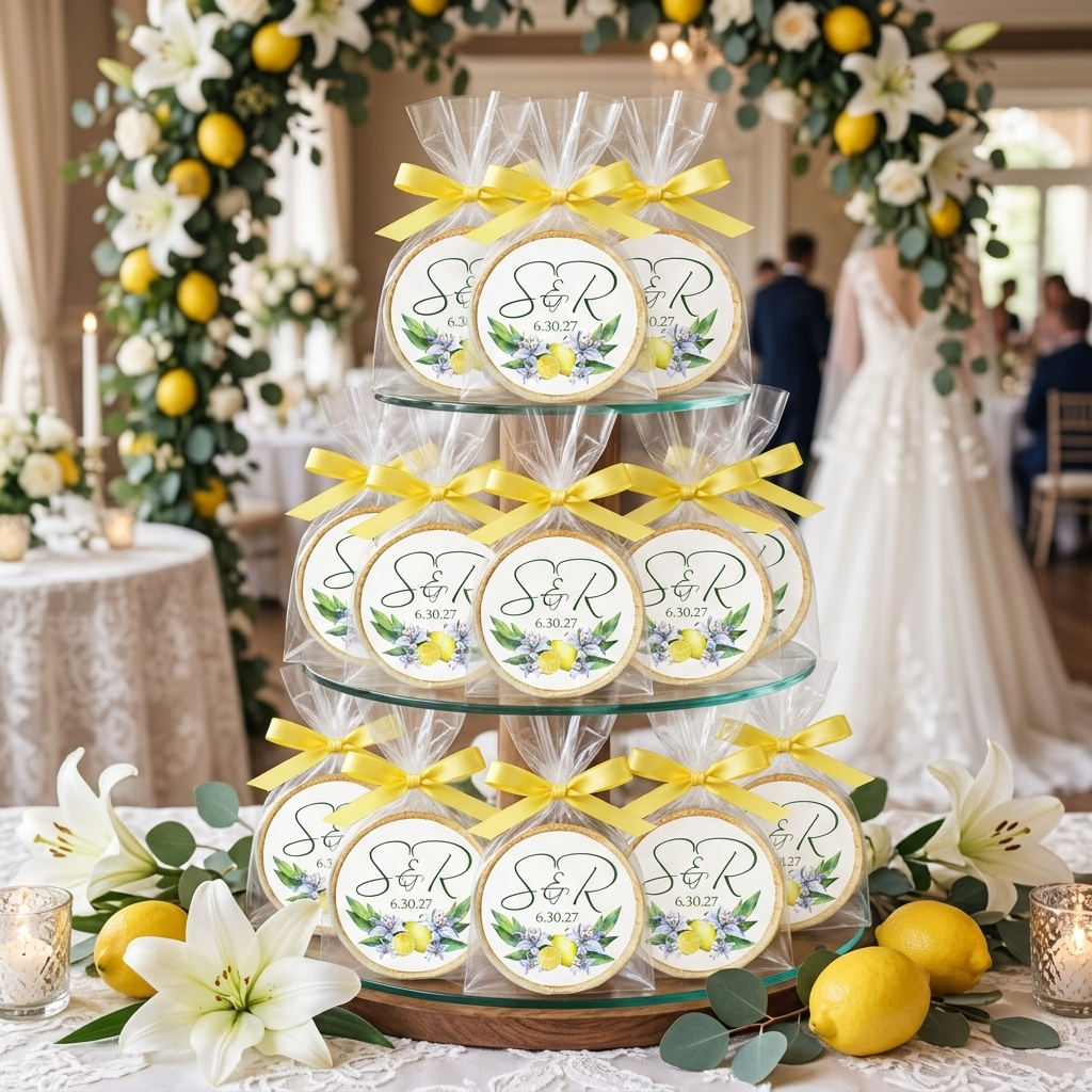 Lemons and Lilies Cookies