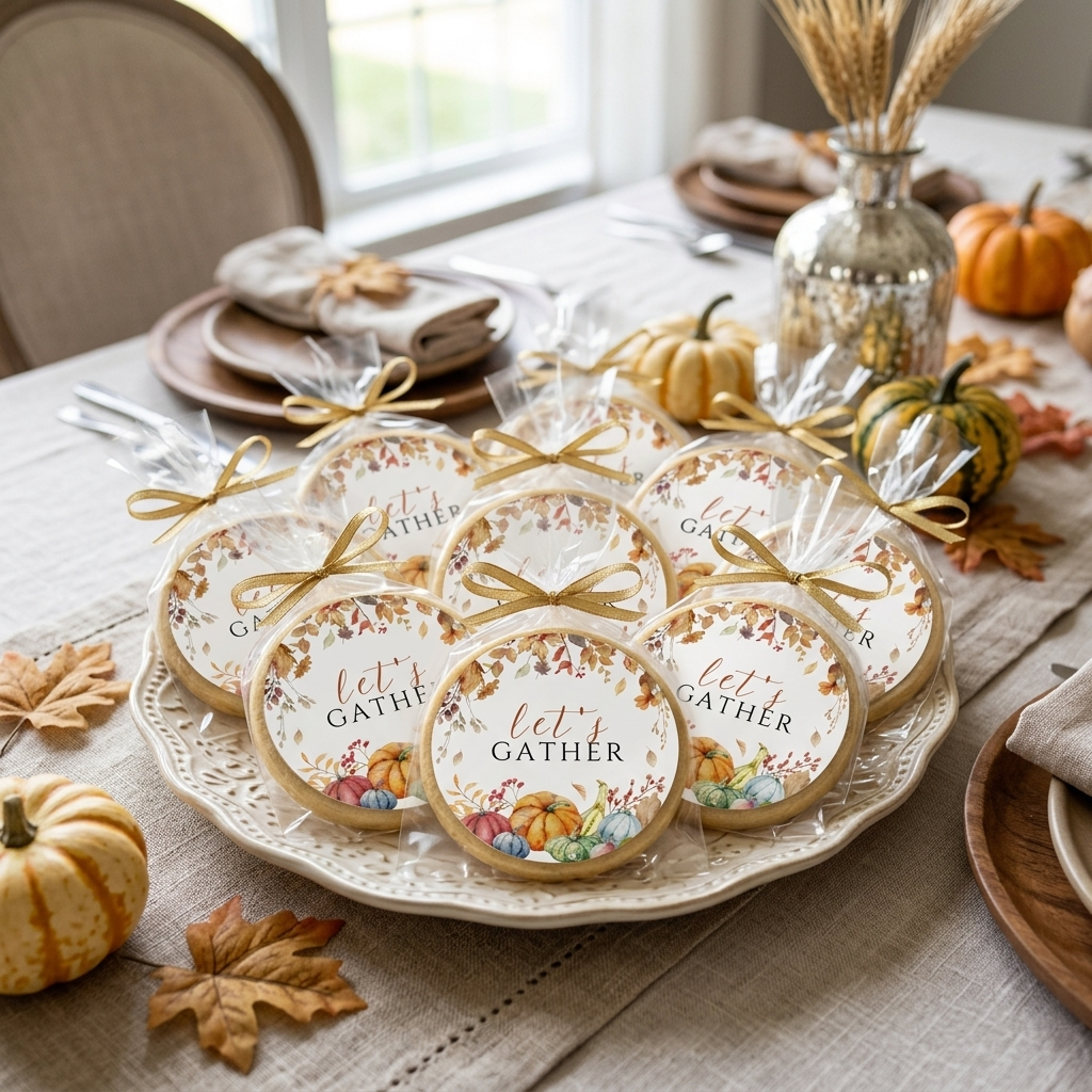 Let's Gather Thanksgiving Cookies