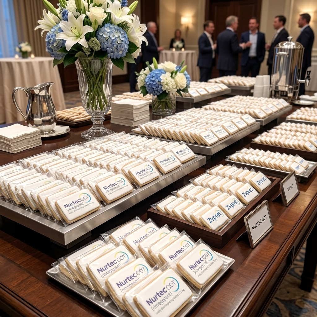 Custom Corporate Logo Cookies