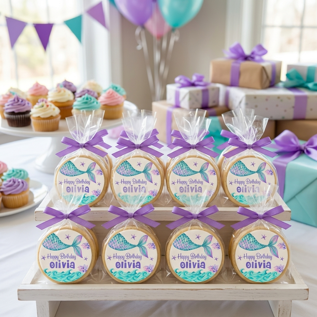 Mermaid Tail Cookies