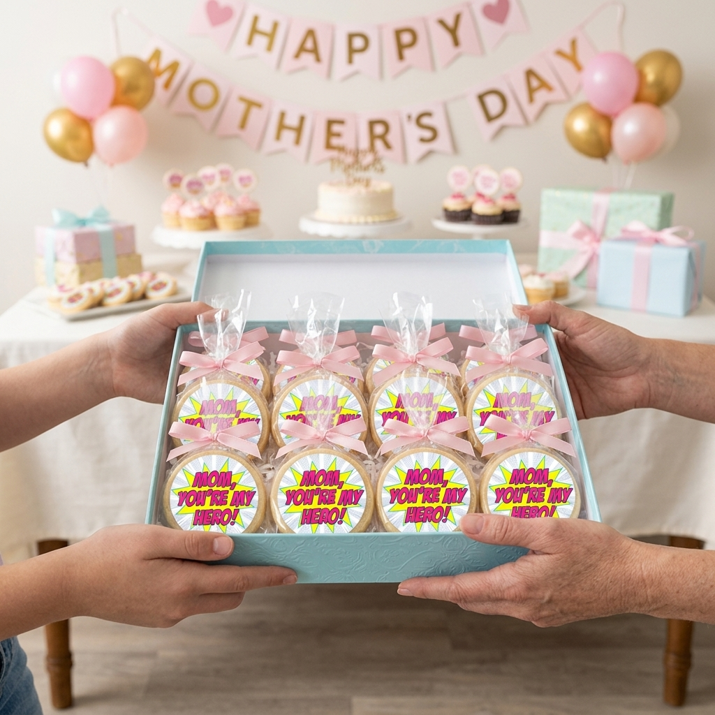 Hero Mother's Day Cookies