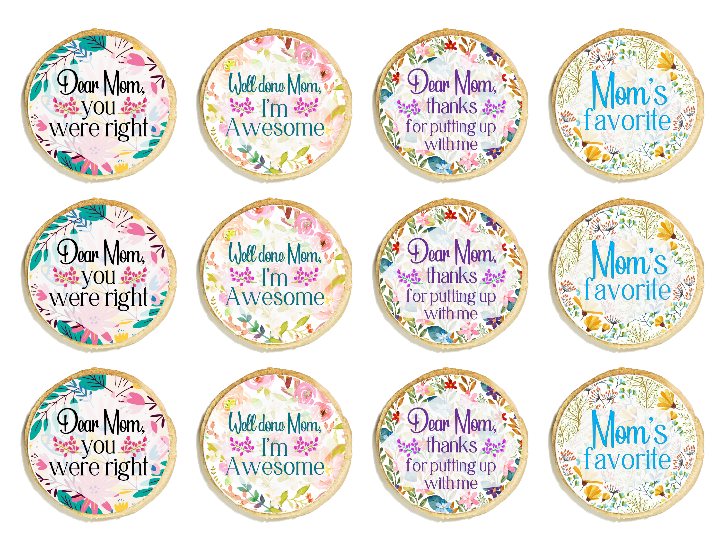Mother's Day Funny Cookie Gift Set