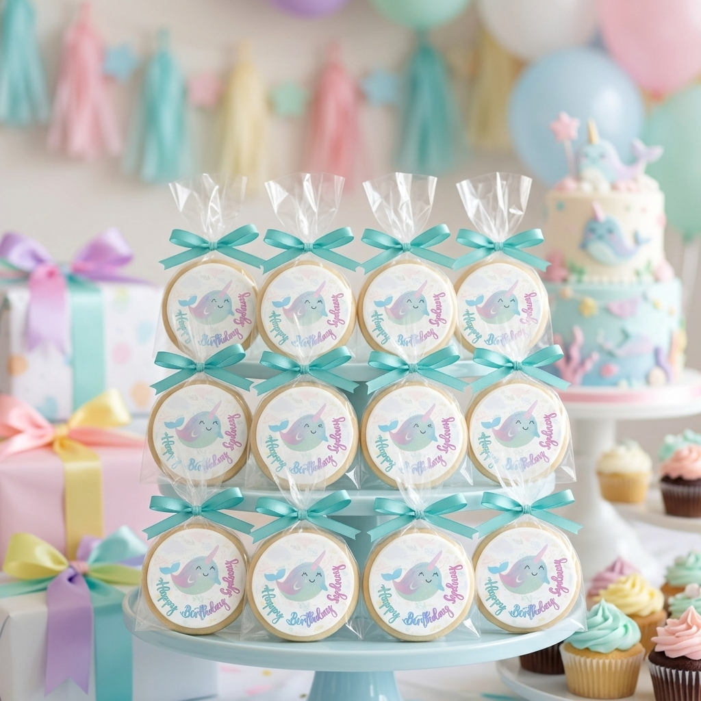 Narwhal Cookies
