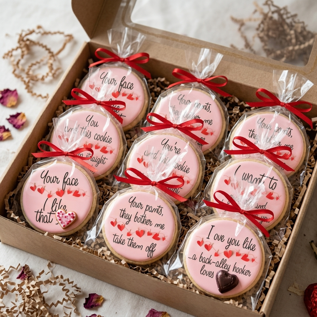 Naughty Valentine's Cookies