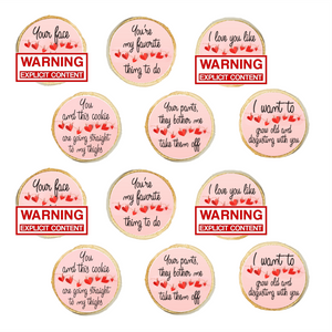 Naughty Valentine's Cookies