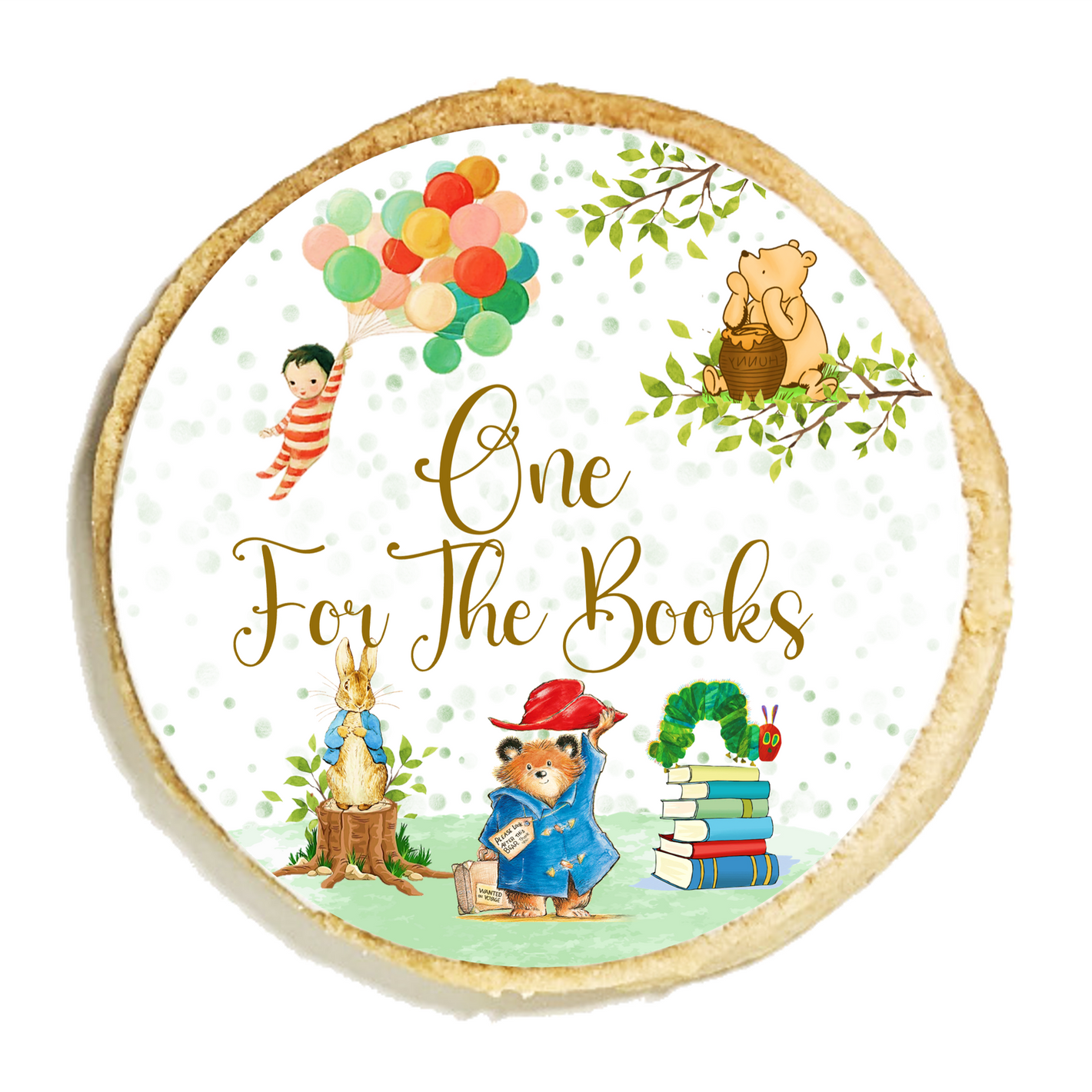 One For The Books Storybook Character Cookie