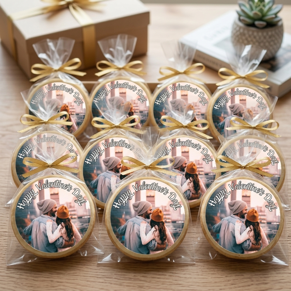 Valentine's Photo Cookies