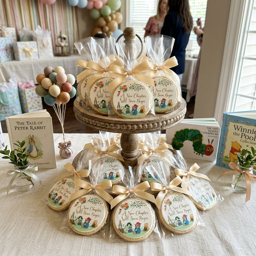 A New Chapter Storybook Character Cookies