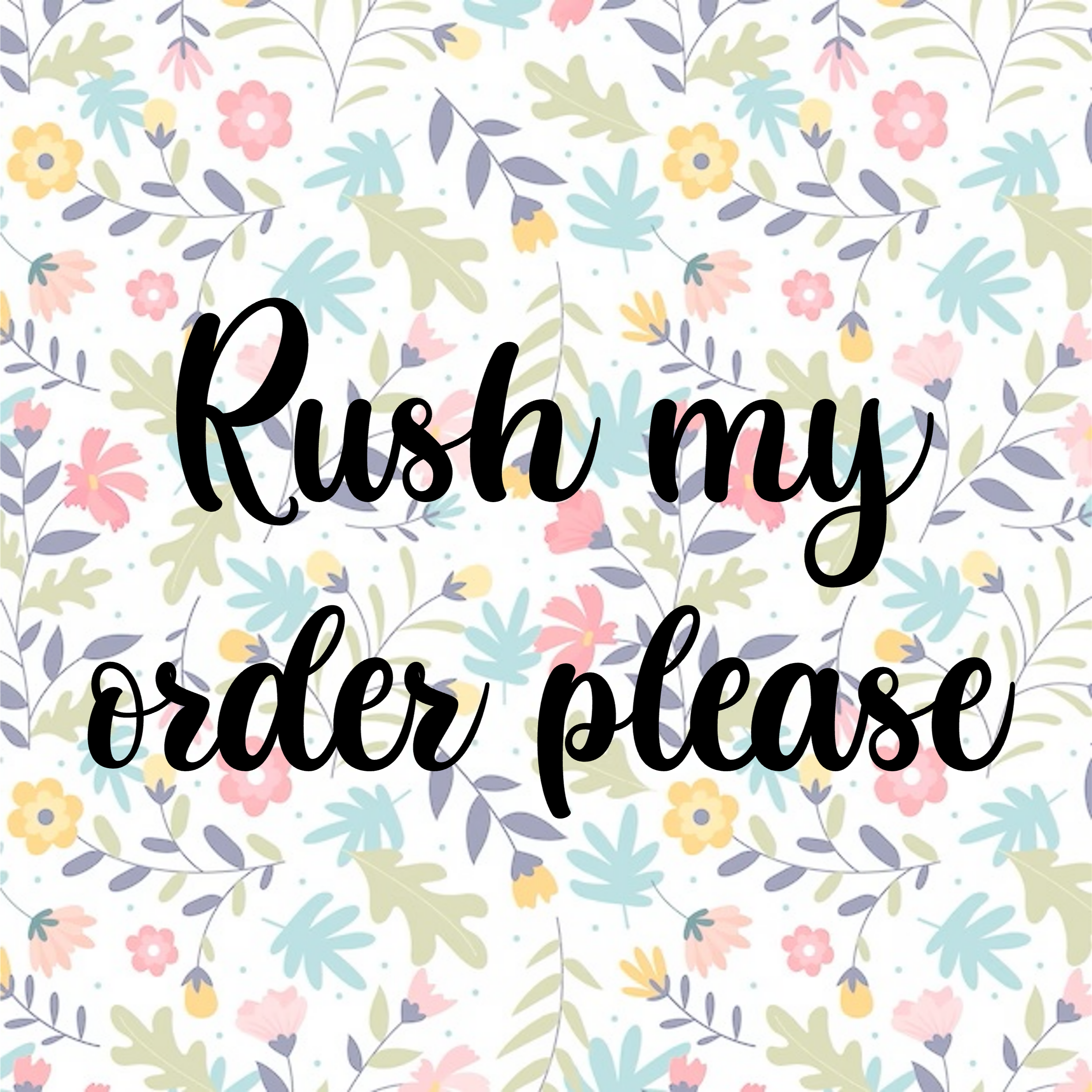 Rush Fee