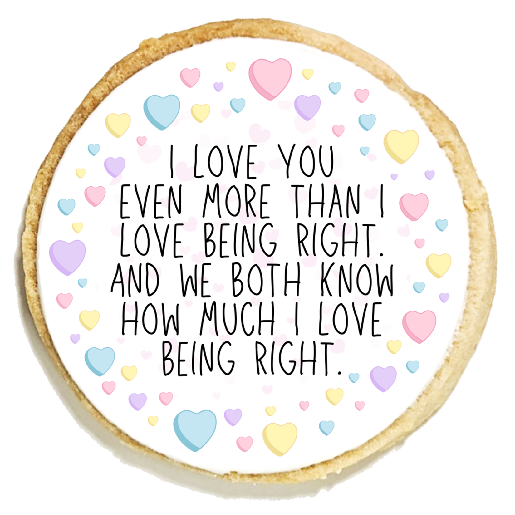 Sarcastic Sweetheart Valentine's Cookies