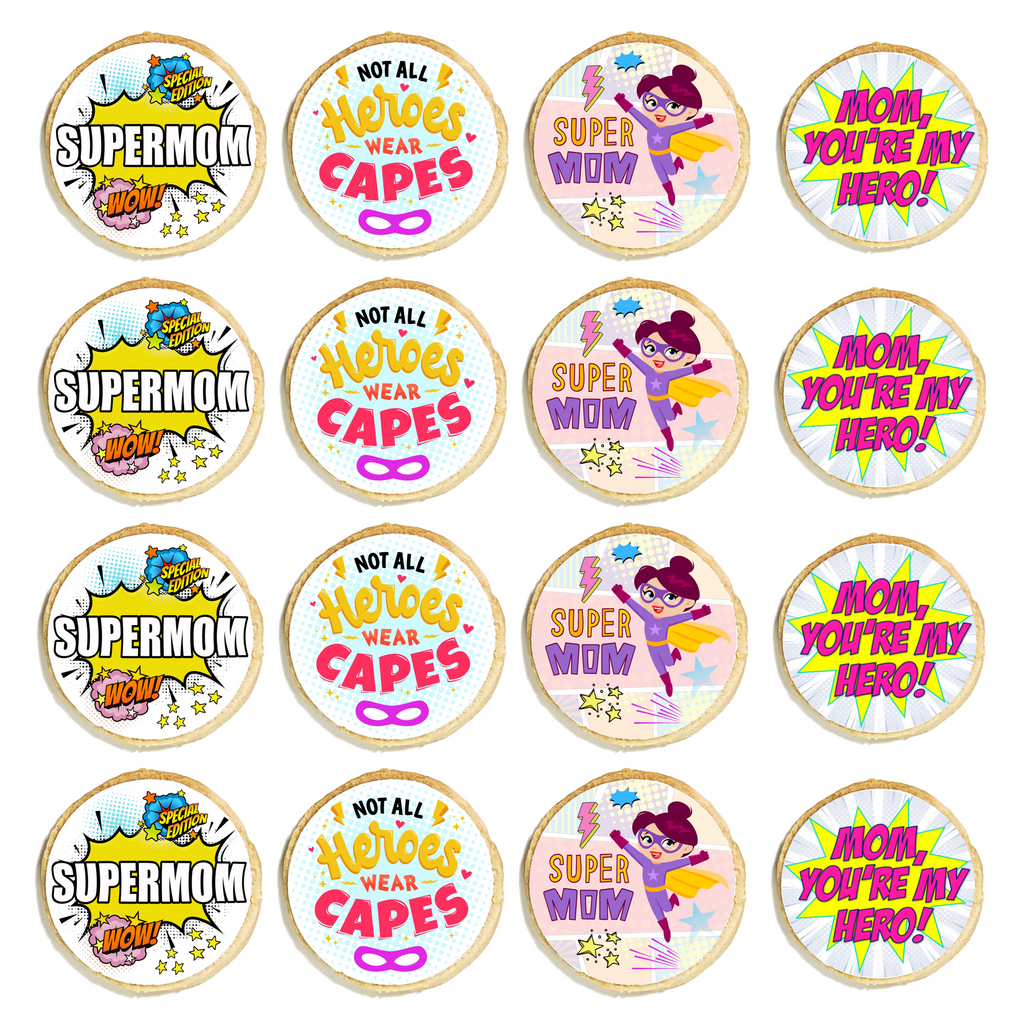 Mother's Day Superhero Cookie Gift Set